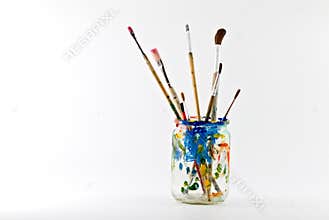 Artist brushes
