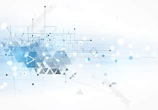 Colorful abstract geometric background for design