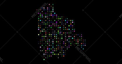 Bolivia Connected Through Generative Light Motion