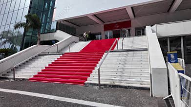 The Palais des Festivals building in Cannes, France