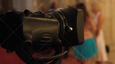 Video camera filming