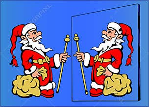 Santa Claus No 1- Find the ten differences