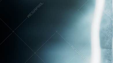 Blue Abstract Flash Burn