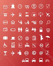 Travel icons