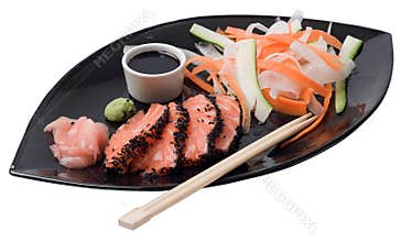 Japanese inspired salmon