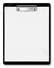 Black clipboard