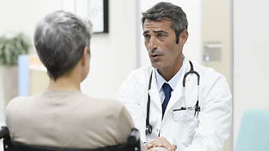 Doctor patient consultation