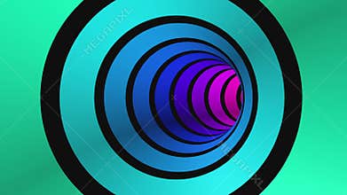 Tunnel Rainbow 1 - 4K