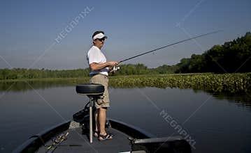 Fishing in the river