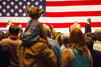Donald Trump's first Presidential campaign rally in Phoenix