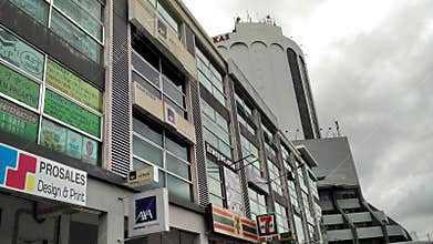 Shops in Kuching Sarawak Malaysia