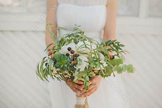 Wedding boho bouquet