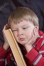 Boy with a book