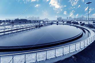 Urban wastewater treatment plant.