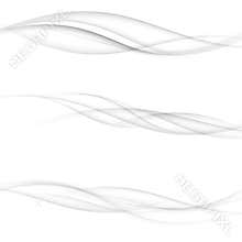 Modern transparent swoosh speed halftone modernistic lines collection. Elegant futuristic wind smooth mild smoke air waves