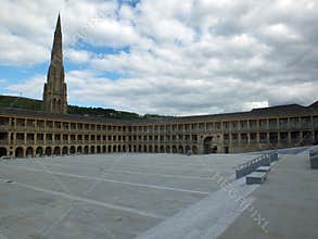 The piece hall in halifax yorkshire