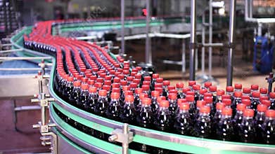 Production line for bottling bottles