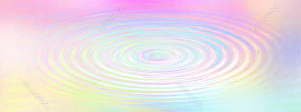 Rainbow Water Ripple Background