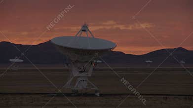 Very Large Array - Time Lapse