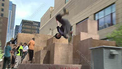 Parkour Athletes in Denver