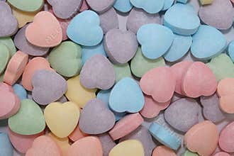Candy Heart Background (8.2mp Image)