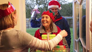 Let us in, we've brought alcohol!