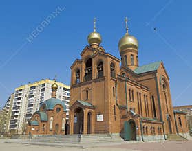 The Church of St. Basil the Great in Chelyabinsk.