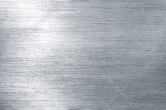 Brushed metal plate
