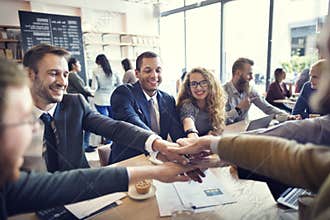 Business People Collaboration Teamwork Union Concept