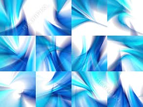 Blue color abstract backgrounds