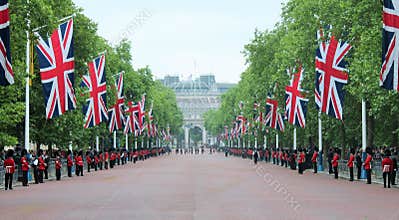 London June 2016- Trooping the color Queen Elizabeth's 90th Birthday