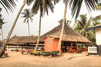 Big Milly's bar and restaurant in Krokobite, Accra, Ghana