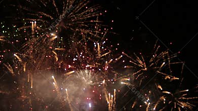 Fireworks Celebration Color Exploding