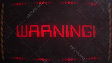 Warning Alert Signaling on an Old Monitor
