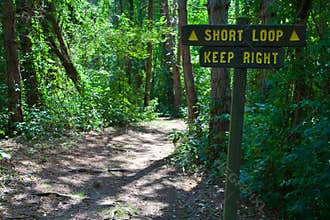 Trail sign