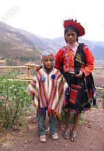 Traditional Peruvian Children