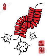 Chinese New Year Fire Crackers