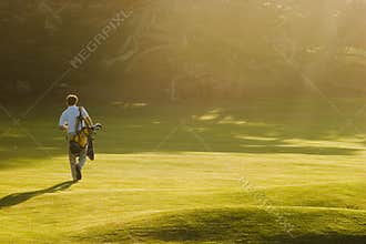 Golf at Sunset
