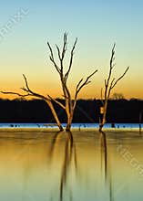 Arcadia Lake at Sunrise