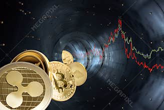 Cryptocurrencies disappear in the pipeline