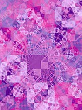Purple Mosaic Squares Texture