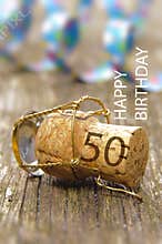 Congratulations  to the 50th happy birthday