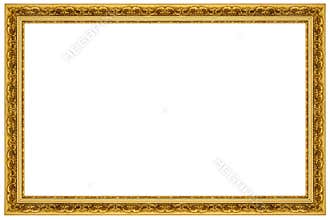Gold Ornate Picture Frame