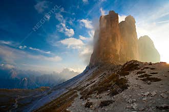 Tre cime dolomiti