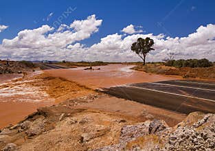 Floodway in South Australia