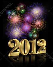 New Year 2012 fireworks