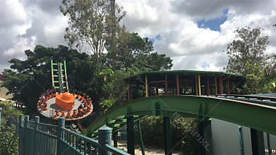 Shockwave attraction ride in an Amusement Park
