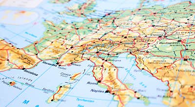 Europe map