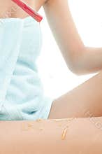 Treatment with oranic honey