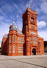 Train station museum in Cardiff (Wales)